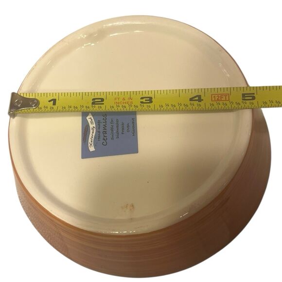 Naturally Med Olive Dish Ceramic Blue & Terracotta Tapas Serving Tray Host Gift - Picture 6 of 10